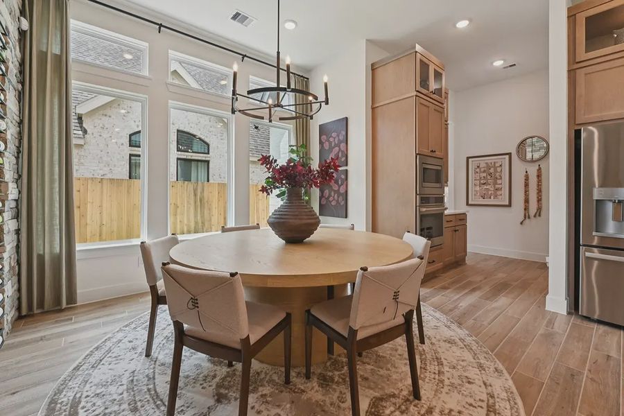 Furnished interior view inside a new home in Meridiana 60's, Manvel (Image 18).