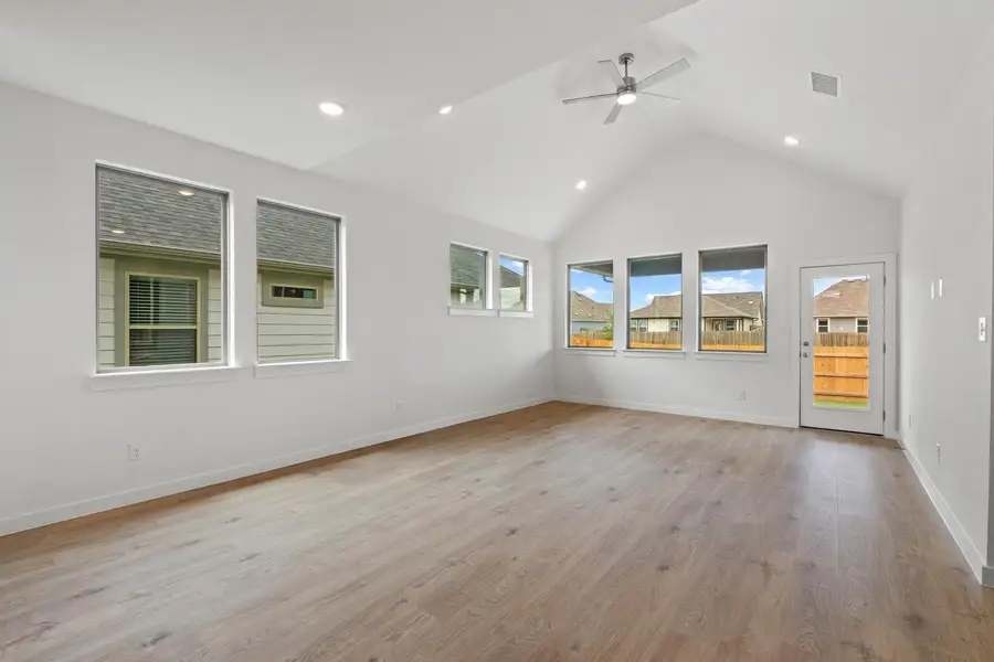 Living and Dining in the Pearl home plan by Trophy Signature Homes – REPRESENTATIVE PHOTO Living and Dining in the Pearl home plan by Trophy Signature Homes – REPRESENTATIVE PHOTO