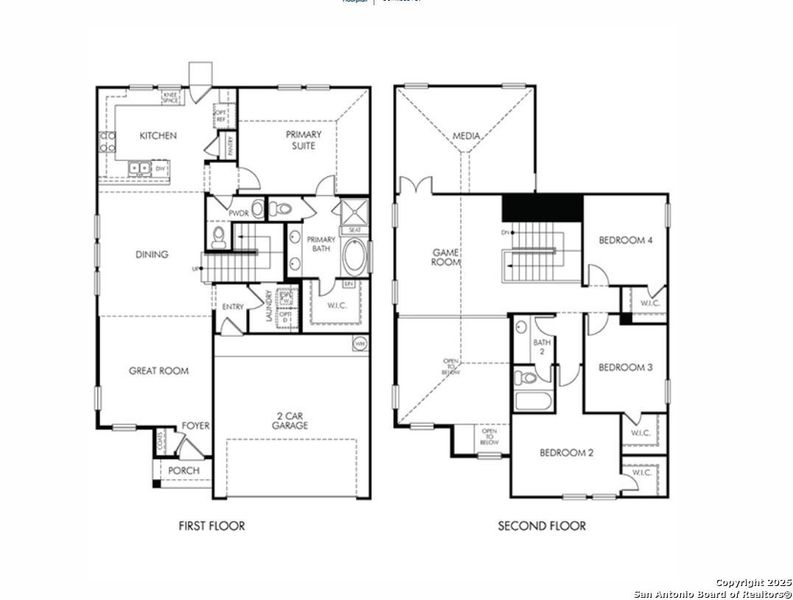 2D floor plan layout of this home in Royal Crest, San Antonio, TX (Image 5). 2D floor plan layout of this home in Royal Crest, San Antonio, TX (Image 5).