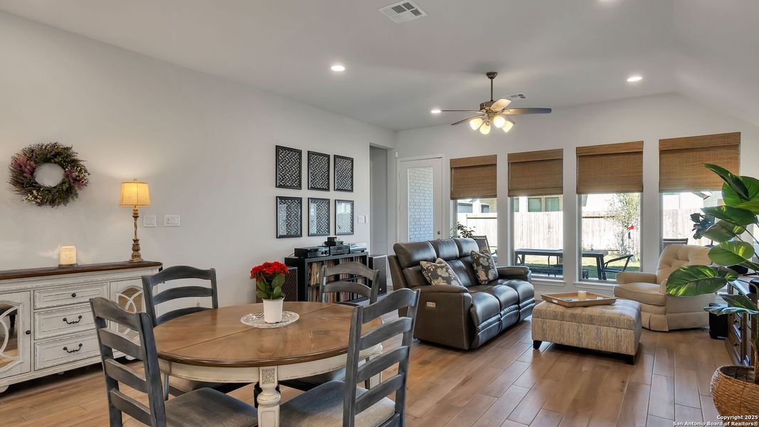 Furnished interior view inside a new home in Meadows Of Mill Creek 50', Seguin (Image 14). Furnished interior view inside a new home in Meadows Of Mill Creek 50', Seguin (Image 14).