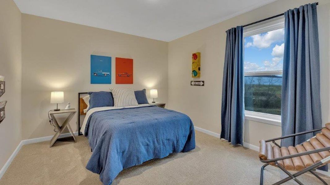 Furnished interior view inside a new home in The Hideaway at Fox Meadows, Bluff City (Image 23).