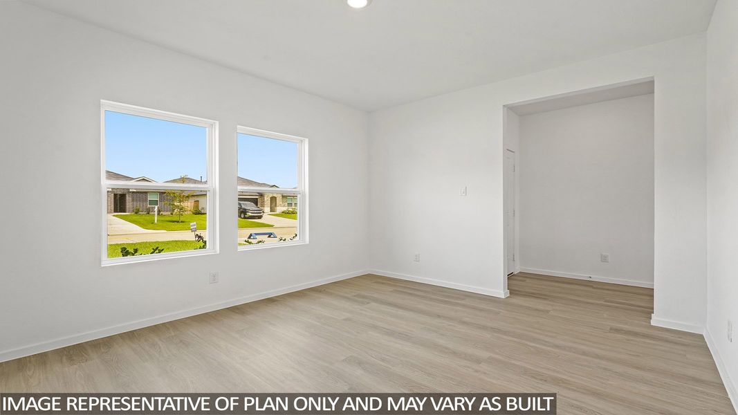 Spacious, unfurnished interior of a new home in Mill Creek, Magnolia (Image 17). Spacious, unfurnished interior of a new home in Mill Creek, Magnolia (Image 17).