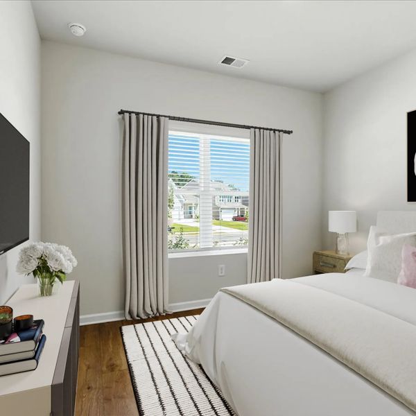 Representative furnished interior of a home built from the The Madison by Artisan Built Communities in Salacoa, Calhoun (Image 4).