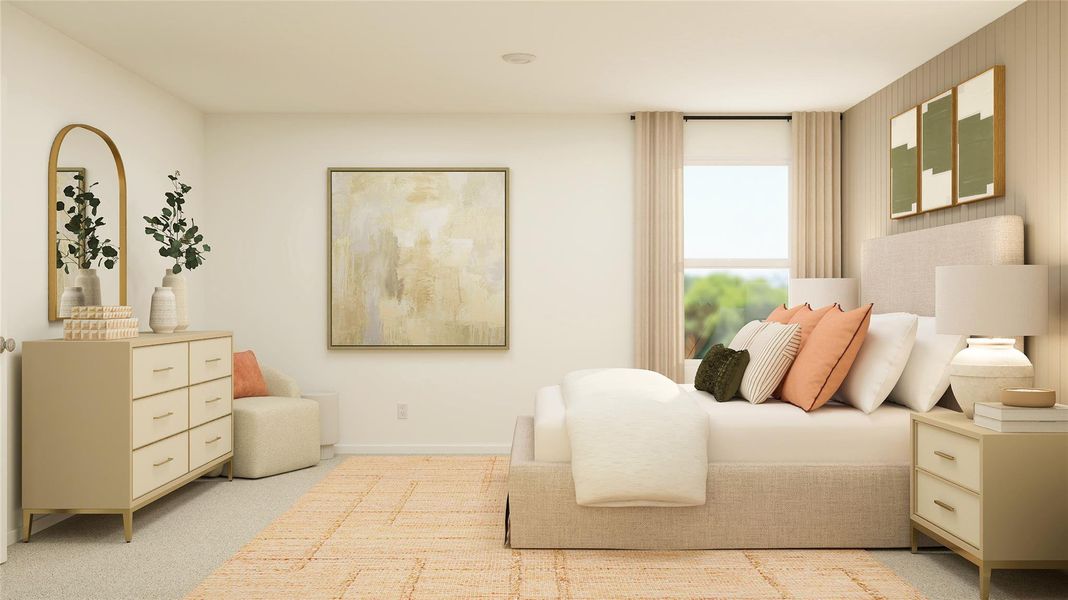 Furnished interior view inside a new home in Elm Creek, Elgin (Image 27).