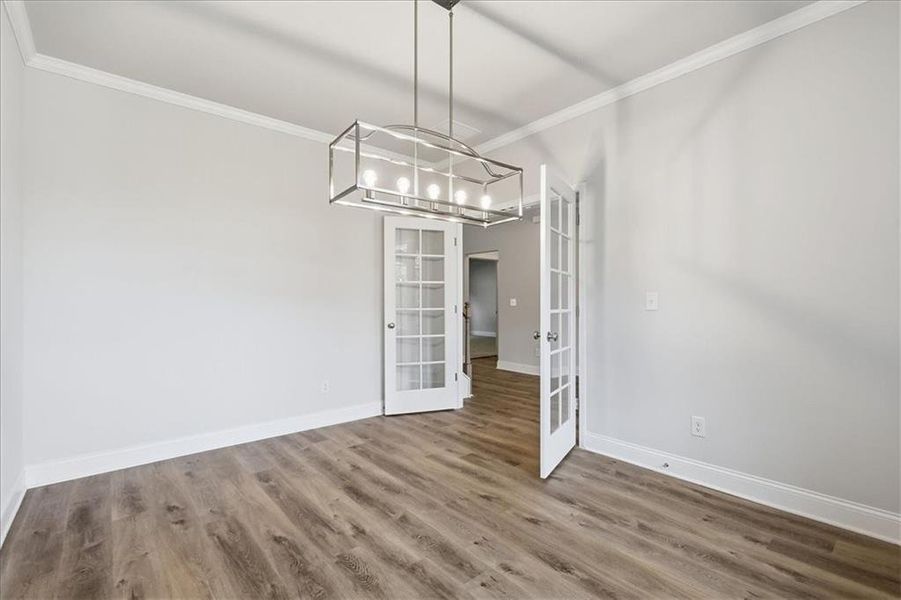 Spacious, unfurnished interior of a new home in Bradley Gin, Monroe (Image 26).