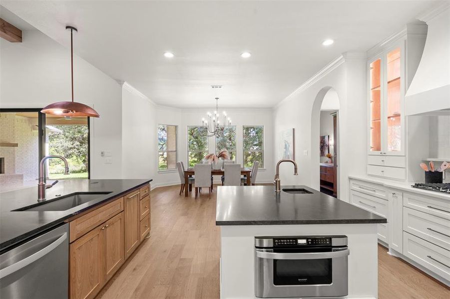 Furnished interior view inside a new home in , Weatherford (Image 23).