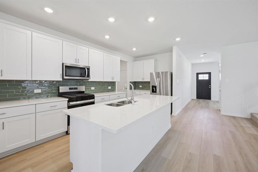 Photo is not of the actual home, but is an inspirational photo of builder’s model home and may depict options, furnishings, and/or decorator features that are not included.