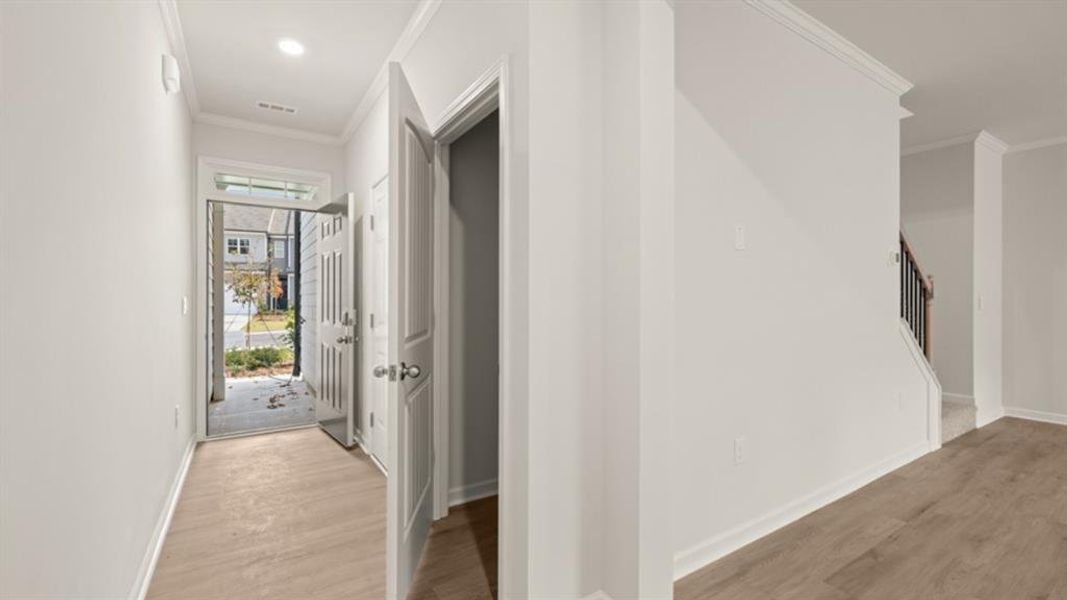 Spacious, unfurnished interior of a new home in Hughes Court, Dawsonville (Image 31). Spacious, unfurnished interior of a new home in Hughes Court, Dawsonville (Image 31).