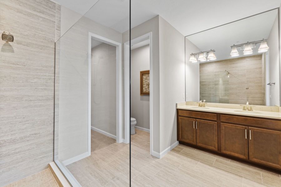 Furnished interior view inside a new home in Arboretum, Naples (Image 9).