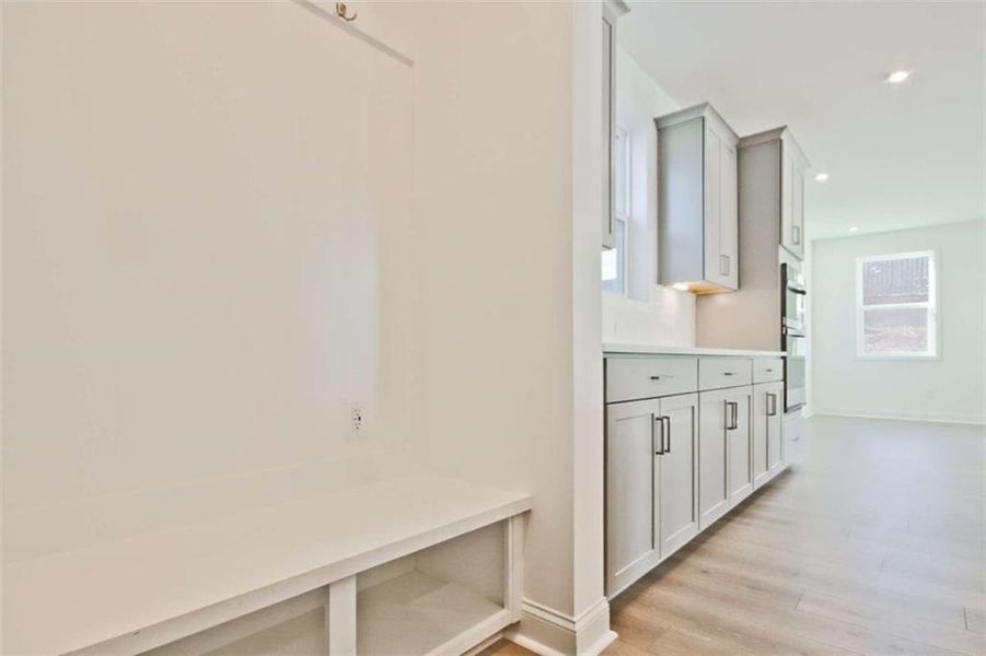 Furnished interior view inside a new home in The Paddocks at Doc Hughes, Buford (Image 16).