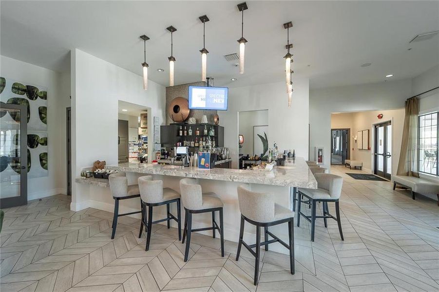 Furnished interior view inside a new home in Southshore Bay Active Adult, Wimauma (Image 39).