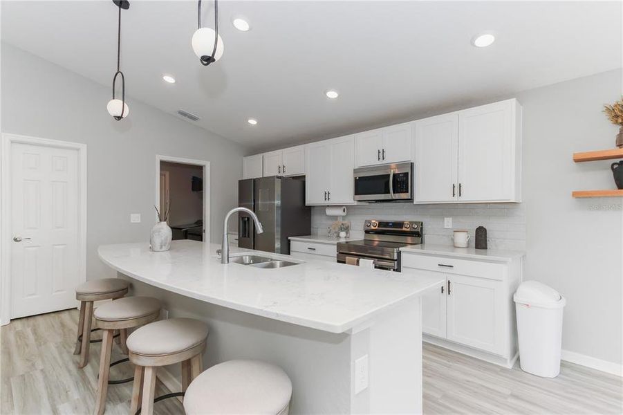 Furnished interior view inside a new home in , Zephyrhills (Image 11).