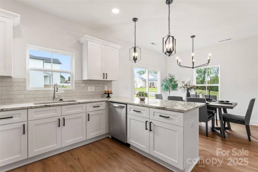 Furnished interior view inside a new home in , Kannapolis (Image 16).