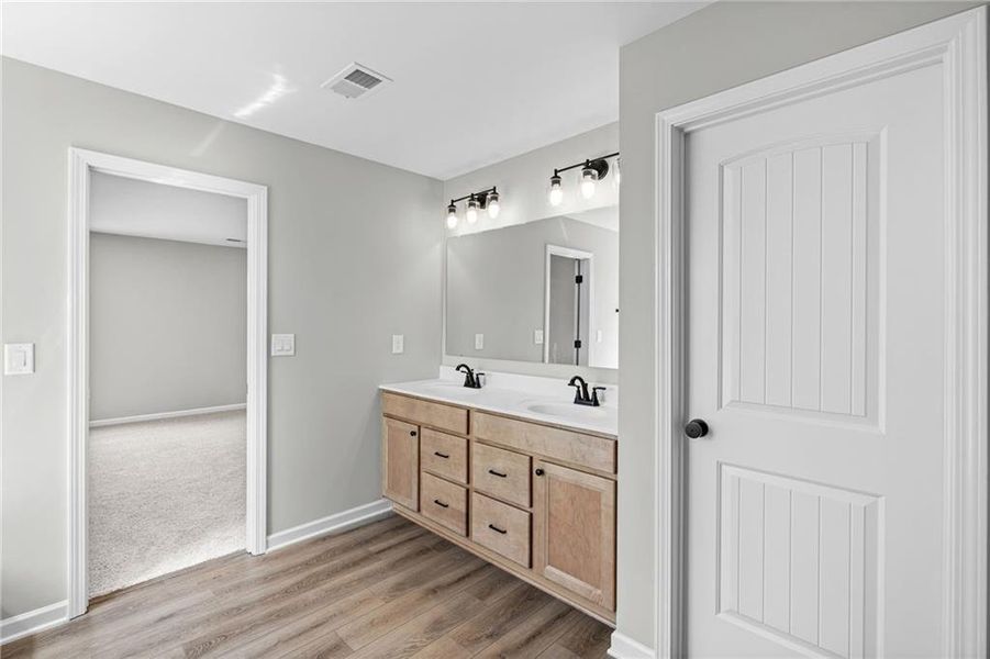 Furnished interior view inside a new home in Twin Lakes, Hoschton (Image 7).