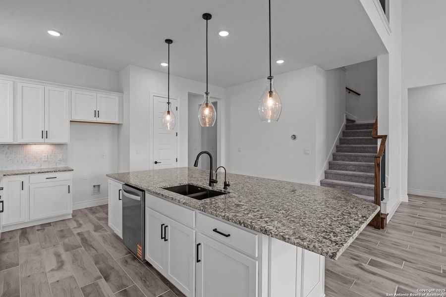 Furnished interior view inside a new home in Bison Ridge, San Antonio (Image 11).