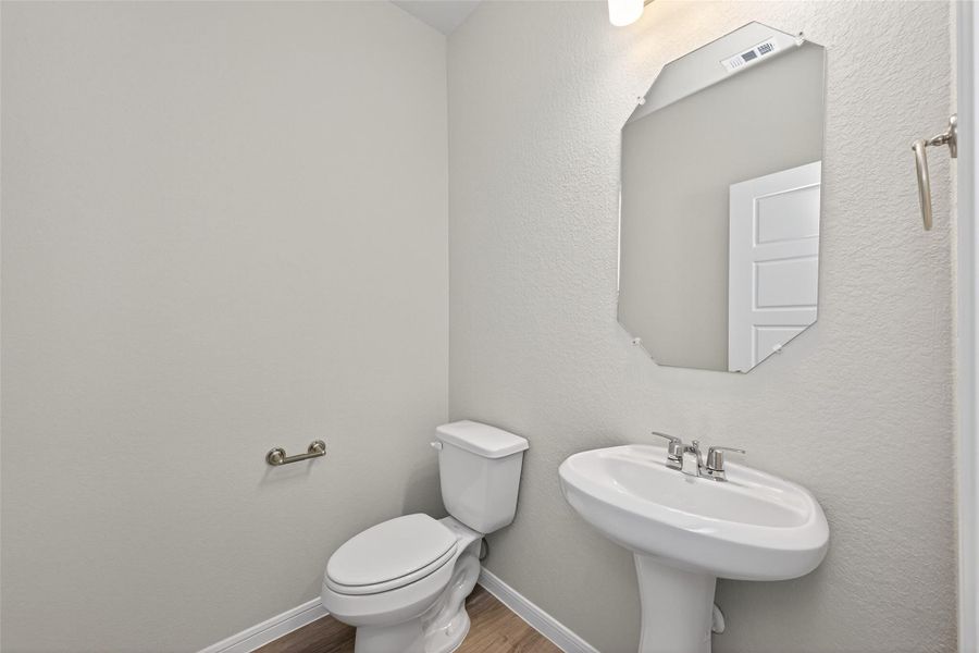 Furnished interior view inside a new home in Woodland Lakes, Houston (Image 11).