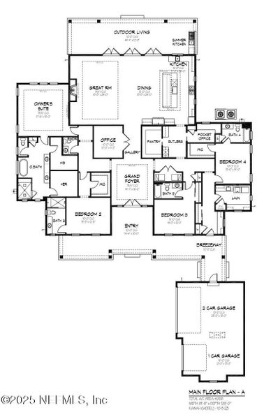 2D floor plan layout of this home in , Jacksonville, FL (Image 6).