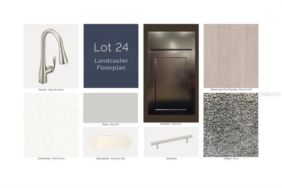 Sample of building materials used in homes in Bay Lake Farms, St. Cloud (Image 4).