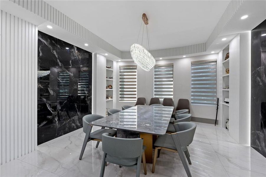 Furnished interior view inside a new home in , Stone Mountain (Image 49).