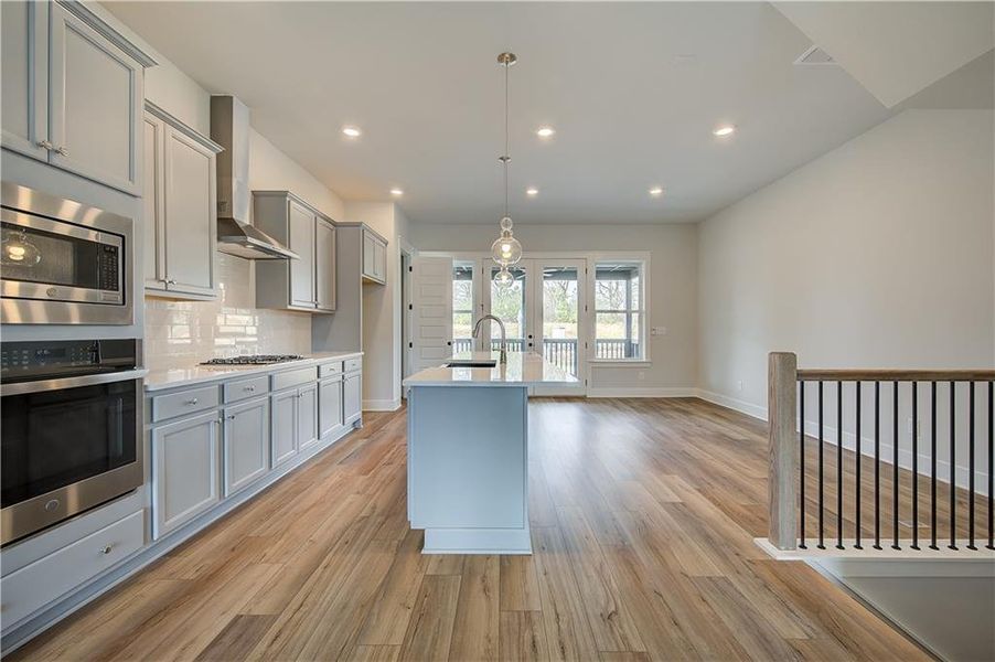 Furnished interior view inside a new home in Barrett Pointe, Kennesaw (Image 8).
