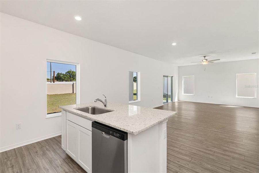 Furnished interior view inside a new home in Peach Crossings, Winter Haven (Image 12).
