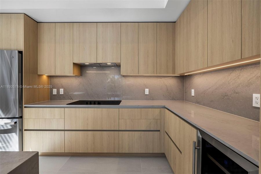 Furnished interior view inside a new home in , Miami (Image 9).