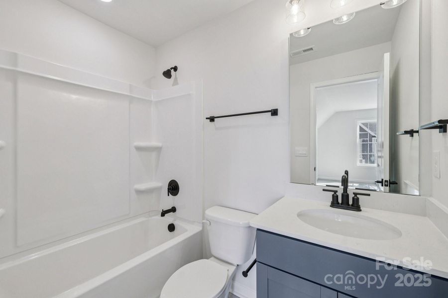 Furnished interior view inside a new home in Falls Cove, Troutman (Image 13). Furnished interior view inside a new home in Falls Cove, Troutman (Image 13).