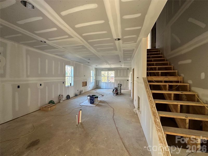 In-progress construction of a new home in , Asheville, NC (Image 11).