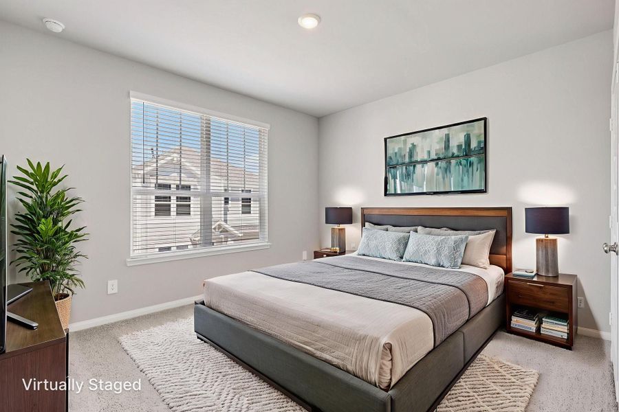 Furnished interior view inside a new home in Kemah Crossing - Luxe Series, Kemah (Image 9). Furnished interior view inside a new home in Kemah Crossing - Luxe Series, Kemah (Image 9).