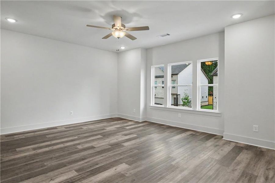 Spacious, unfurnished interior of a new home in , Norcross (Image 17). Spacious, unfurnished interior of a new home in , Norcross (Image 17).