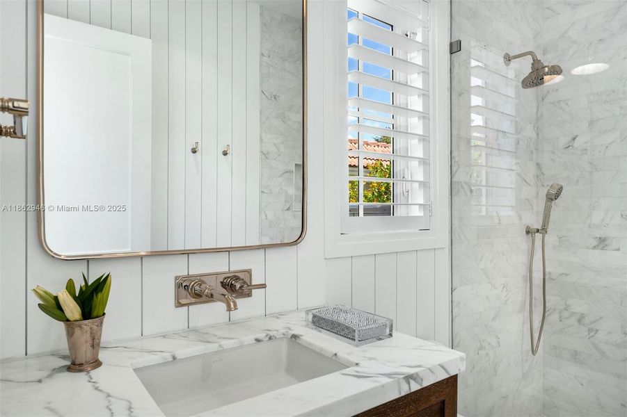 Furnished interior view inside a new home in , South Miami (Image 8).