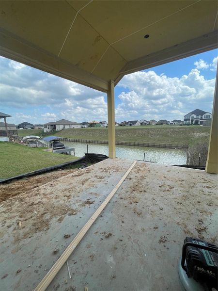 In-progress construction of a new home in , Willis, TX (Image 5).