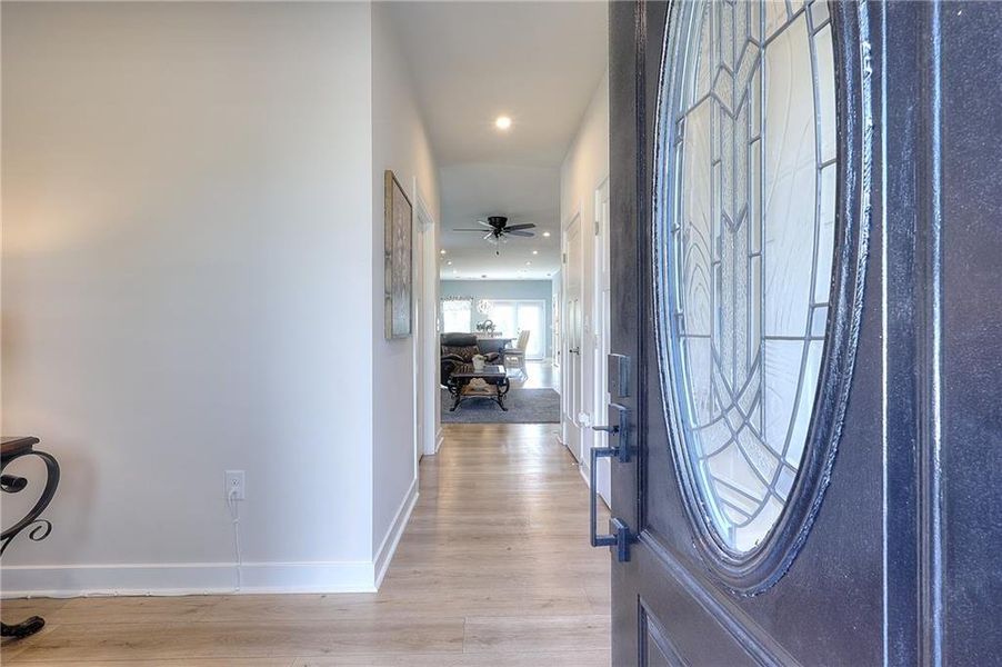 Furnished interior view inside a new home in , Hoschton (Image 25).