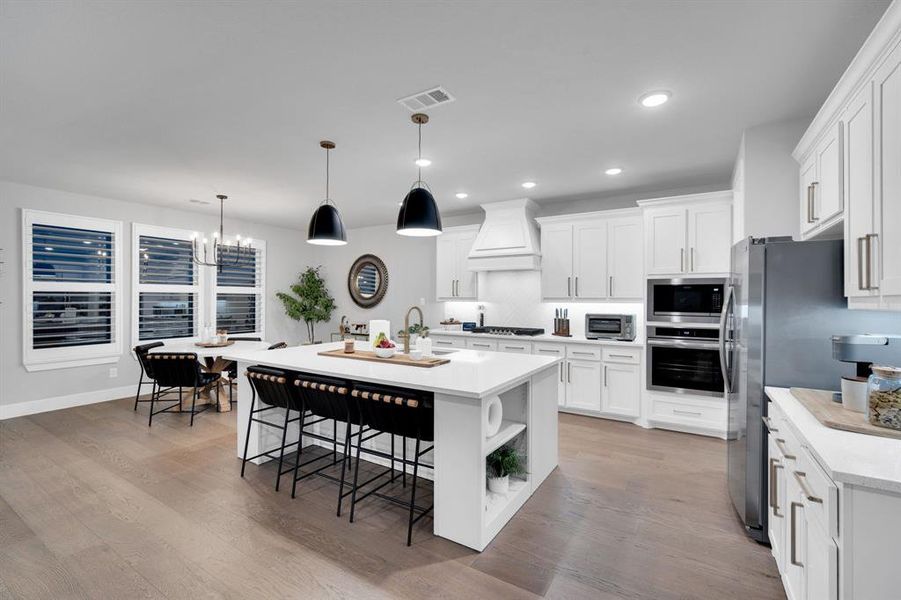 Furnished interior view inside a new home in Sweetgrass, Haslet (Image 32).