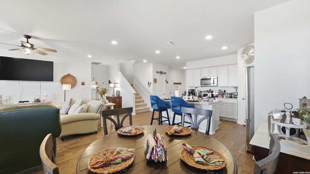 Furnished interior view inside a new home in Swenson Heights, Seguin (Image 22).