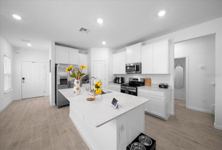 Furnished interior view inside a new home in , Ocala (Image 6).