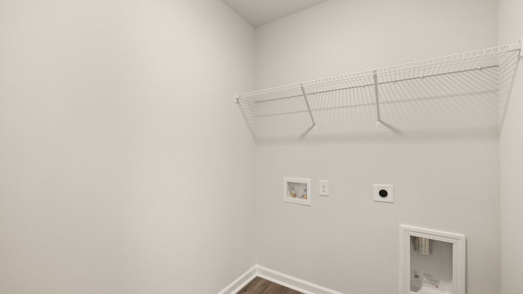 Representative unfurnished interior of a home built from the Ansley by D.R. Horton in Highland Hills, Graniteville (Image 22). Representative unfurnished interior of a home built from the Ansley by D.R. Horton in Highland Hills, Graniteville (Image 22).