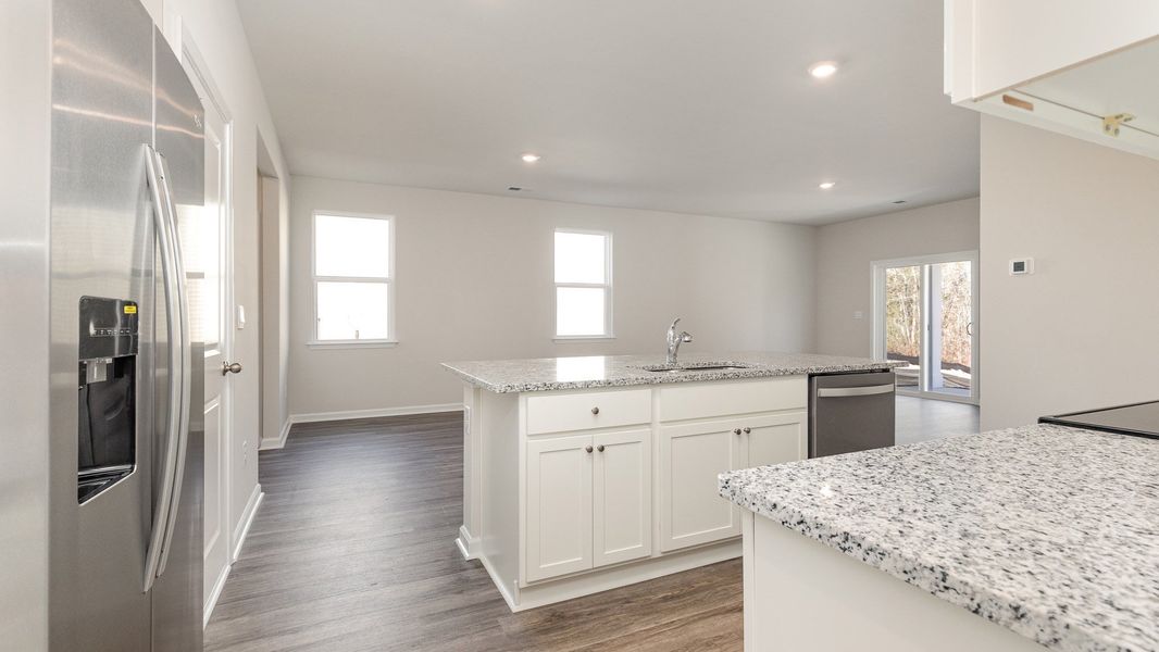 Furnished interior view inside a new home in Sandridge Park, Little River (Image 7).