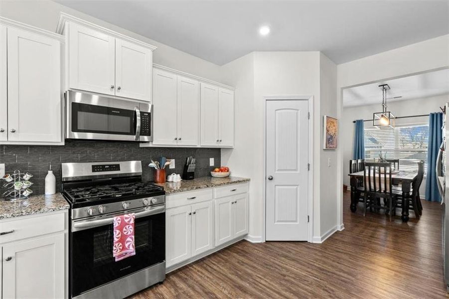 Furnished interior view inside a new home in Jackson Farm, Cartersville (Image 33).