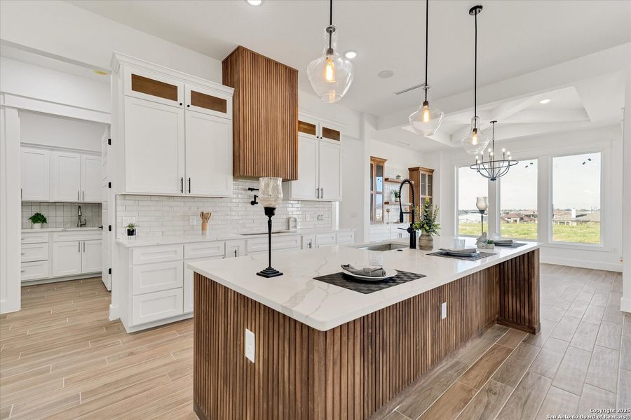 Furnished interior view inside a new home in , La Vernia (Image 15).