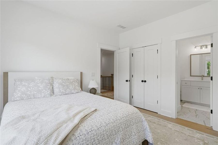 Furnished interior view inside a new home in Malone's Pond, Ball Ground (Image 38).
