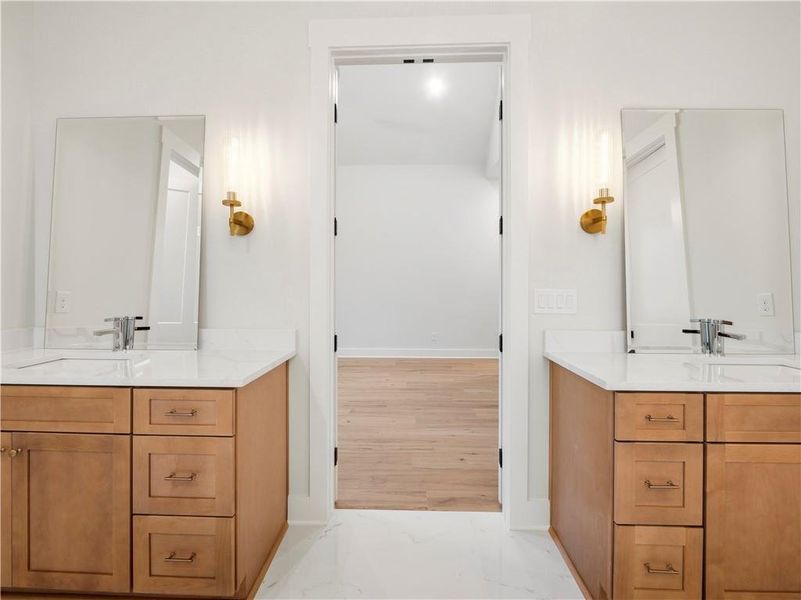 Furnished interior view inside a new home in , Gainesville (Image 11).