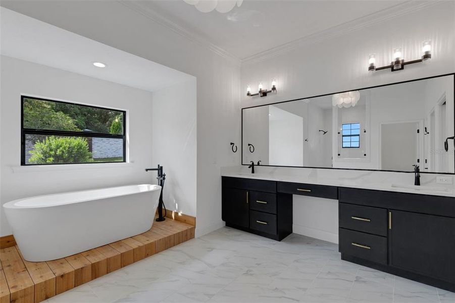 Furnished interior view inside a new home in , Lakeland (Image 6). Furnished interior view inside a new home in , Lakeland (Image 6).