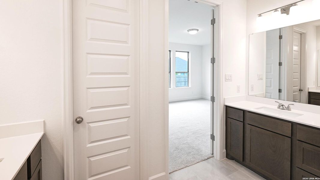 Furnished interior view inside a new home in The Parklands, Schertz (Image 8).