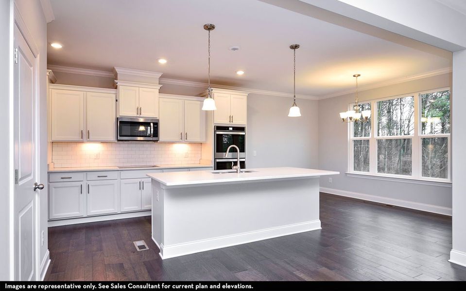 Furnished interior view inside a new home in Aden Woods, Nashville (Image 5). Furnished interior view inside a new home in Aden Woods, Nashville (Image 5).