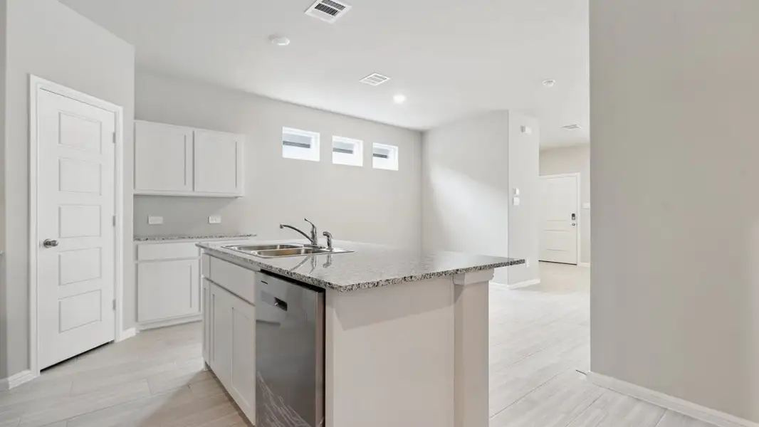 Representative furnished interior of a home built from the ALMOND by D.R. Horton in Orchard Village, Fort Worth (Image 6). Representative furnished interior of a home built from the ALMOND by D.R. Horton in Orchard Village, Fort Worth (Image 6).