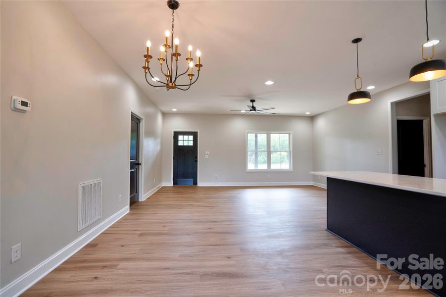 Living Room & Dining Room