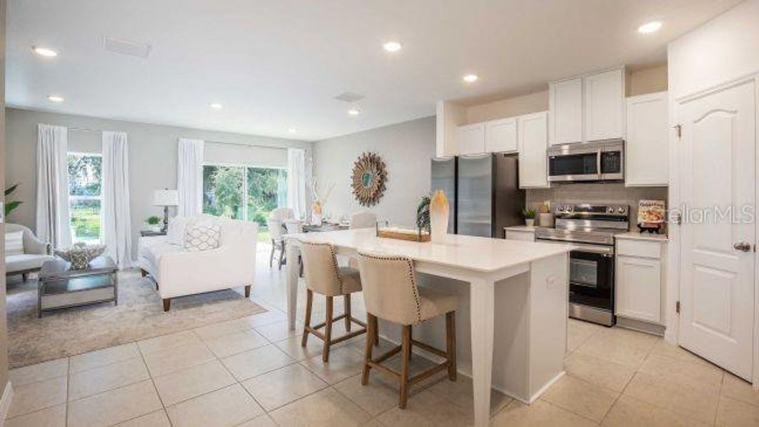 Furnished interior view inside a new home in , Lakeland (Image 5).