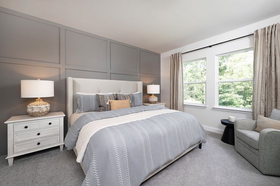 Representative furnished interior of a home built from the Brunswick by Ashton Woods in Cades Bluff, Lebanon (Image 6).