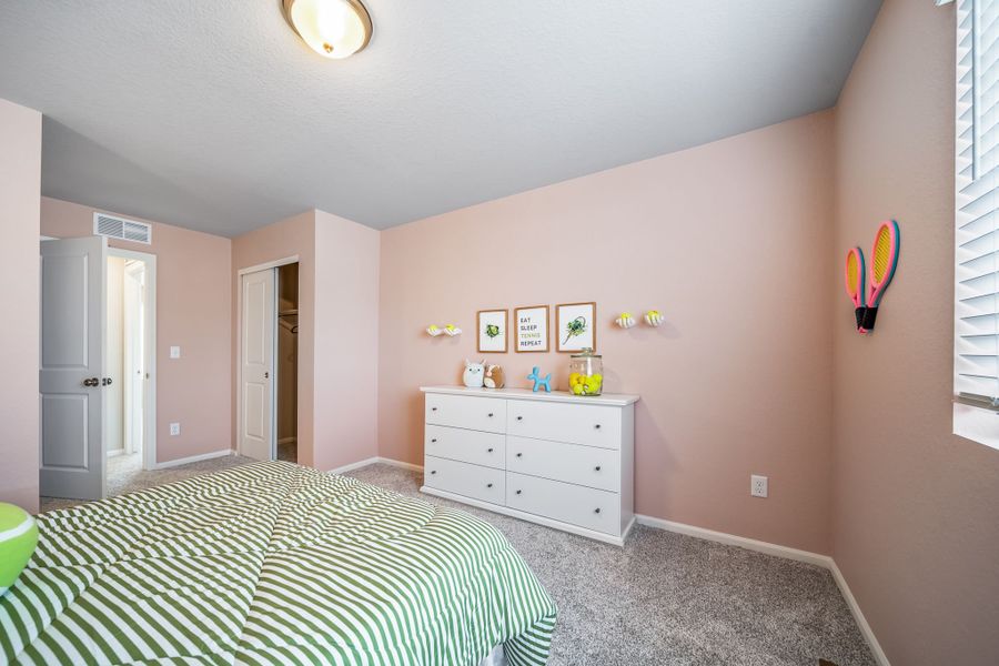 Furnished interior view inside a new home in Green Valley Ranch, Aurora (Image 24).